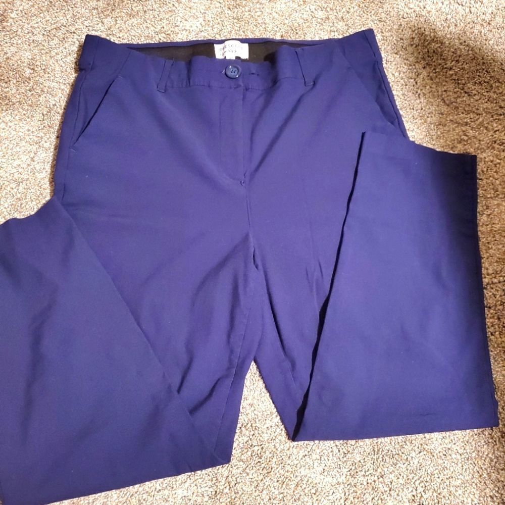 Prescott New York trousers navy blue size 18W